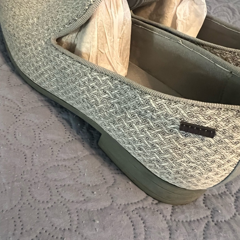 Gray men’s dress shoes